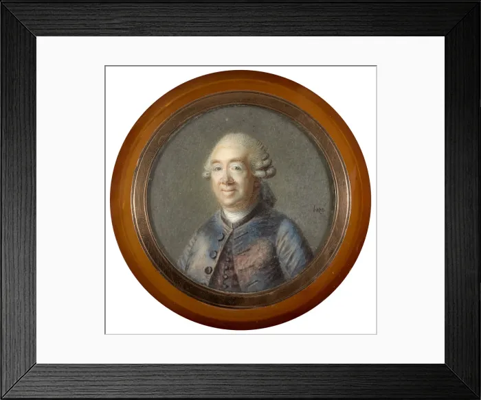 Framed Print : Portrait of Duke Louis de Noailles (1713-1793), Marshal of France Framed Print : Portrait of Duke Louis de Noailles (1713-1793), Marshal of France