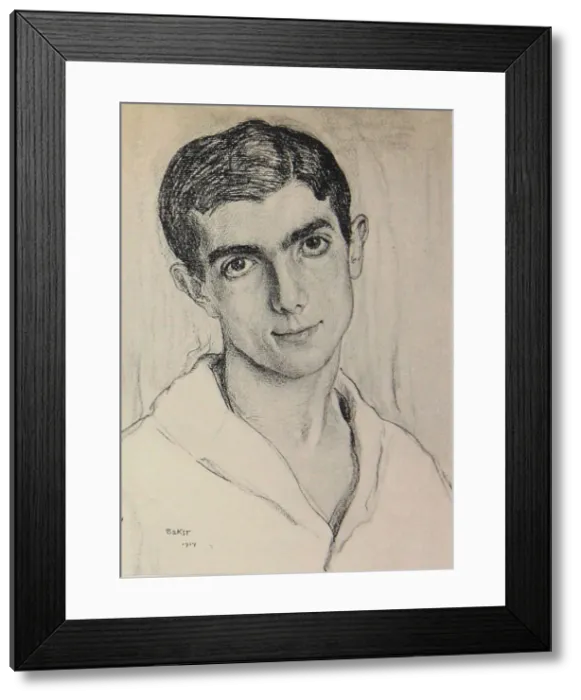 Framed Print : Portrait of the dancer Leonide Massine (1895-1979), 1914 Framed Print : Portrait of the dancer Leonide Massine (1895-1979), 1914