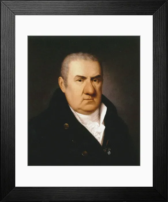 Framed Print : Portrait of the architect Giacomo Quarenghi (1744-1817), 1811 Framed Print : Portrait of the architect Giacomo Quarenghi (1744-1817), 1811