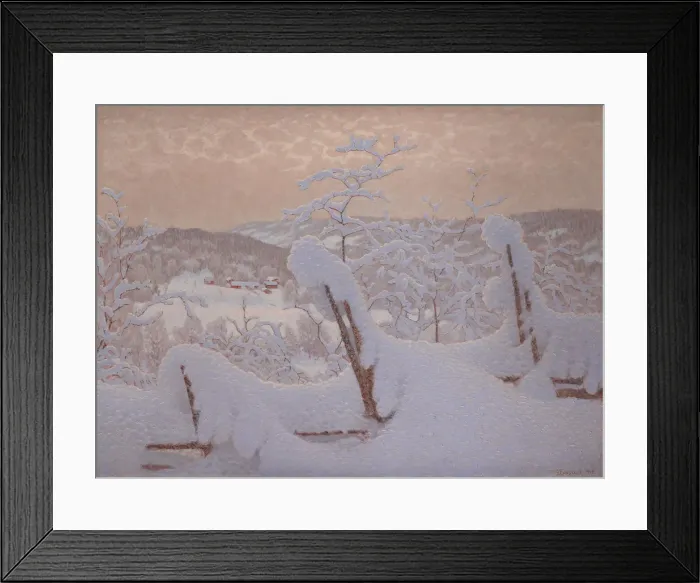 Framed Print : Winter, 1915 Framed Print : Winter, 1915