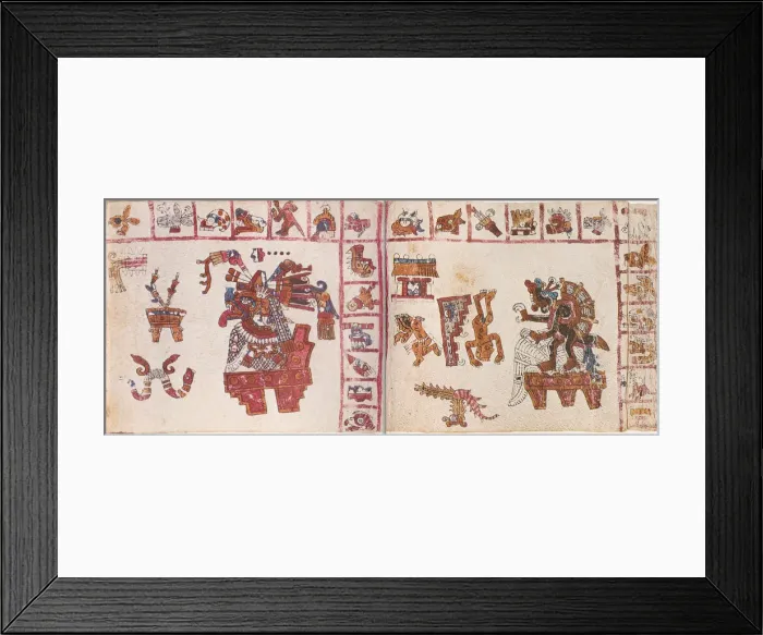 Framed Print : Page from Codex Vaticanus B Framed Print : Page from Codex Vaticanus B