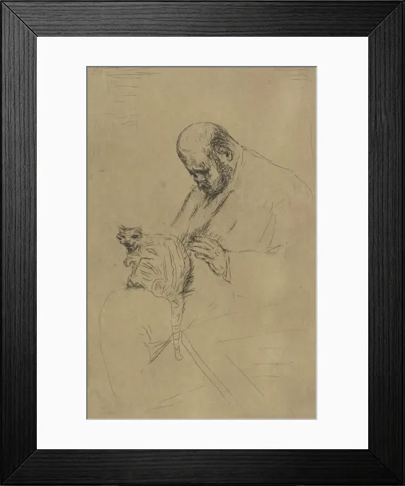 Framed Print : Portrait of Ambroise Vollard (1865-1939), c. 1924 Framed Print : Portrait of Ambroise Vollard (1865-1939), c. 1924