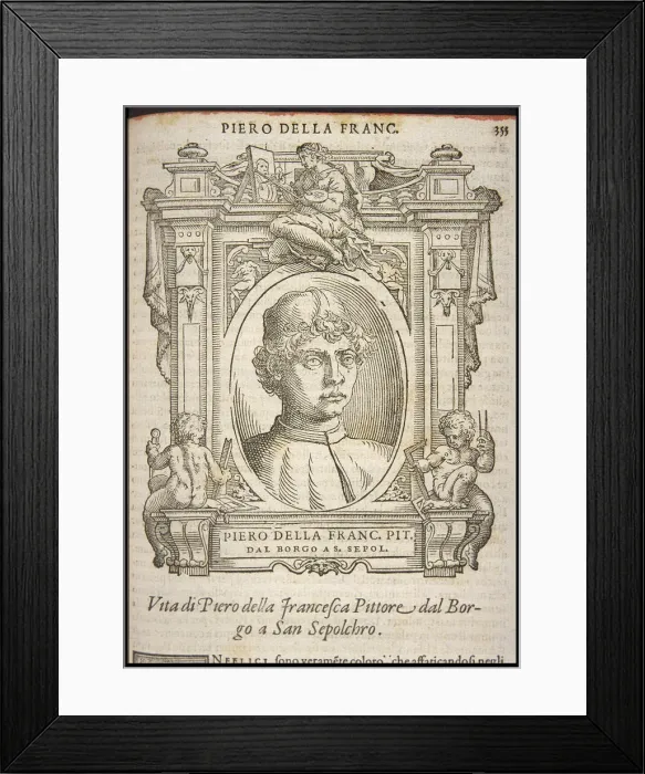 Framed Print : Piero della Francesca, ca 1568 Framed Print : Piero della Francesca, ca 1568