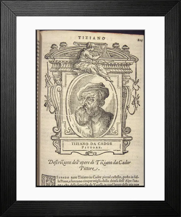 Framed Print : Tiziano Vecellio, ca 1568 Framed Print : Tiziano Vecellio, ca 1568