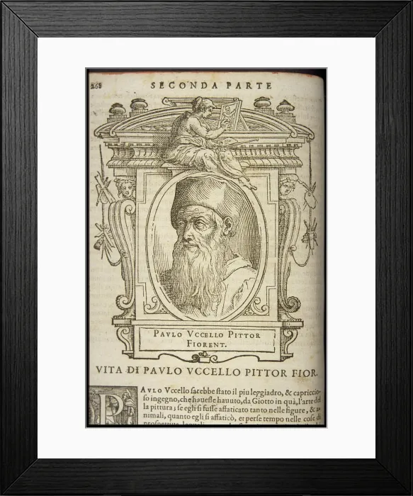 Framed Print : Paolo Uccello, ca 1568 Framed Print : Paolo Uccello, ca 1568