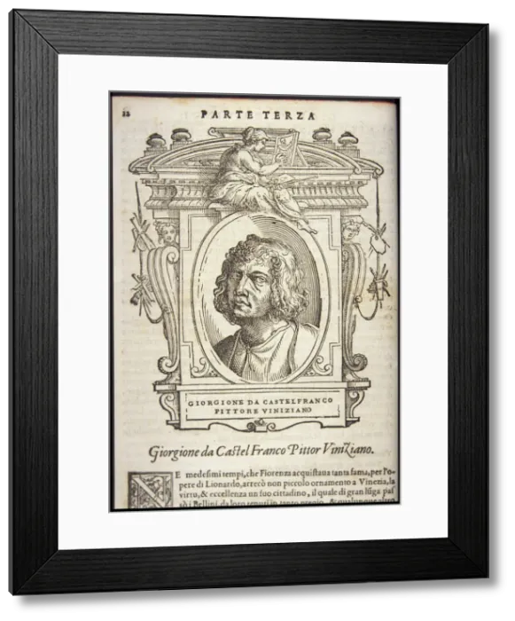 Framed Print : Giorgione, ca 1568 Framed Print : Giorgione, ca 1568