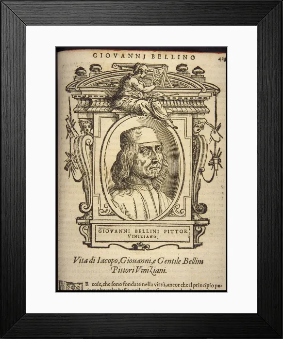 Framed Print : Giovanni Bellini, ca 1568 Framed Print : Giovanni Bellini, ca 1568