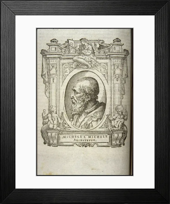 Framed Print : Michele Sanmicheli, ca 1568 Framed Print : Michele Sanmicheli, ca 1568