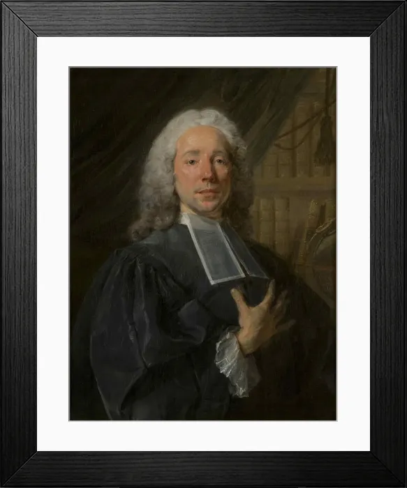 Framed Print : Portrait of the Lawyer Daniel Jousse (1704-1781), 1765-1767 Framed Print : Portrait of the Lawyer Daniel Jousse (1704-1781), 1765-1767
