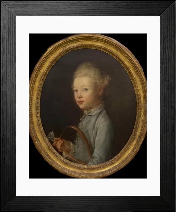 Framed Print : Portrait of Pierre-Francois-Jean du Cluzel, marquis de Montpipeau (1734-1783) as child Framed Print : Portrait of Pierre-Francois-Jean du Cluzel, marquis de Montpipeau (1734-1783) as child