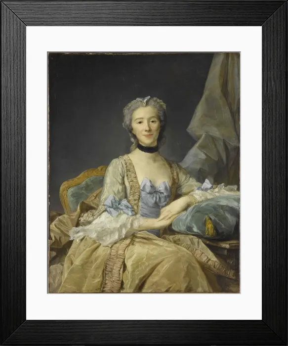 Framed Print : Madame de Sorquainville, nee Genevieve Antoinette Le Pelletier de Martainville Framed Print : Madame de Sorquainville, nee Genevieve Antoinette Le Pelletier de Martainville