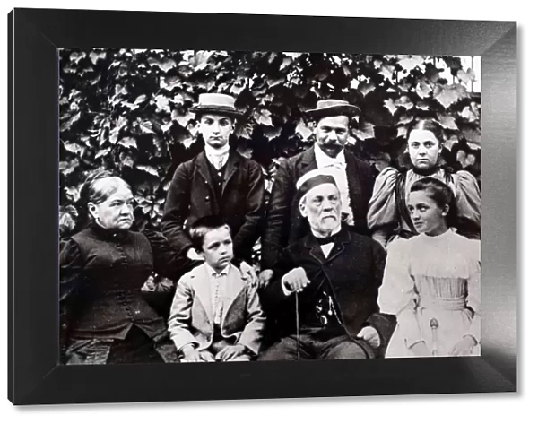 Louis Pasteurs Family, c. 1890