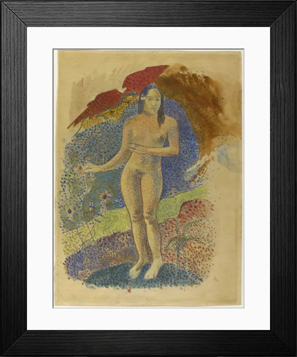 Framed Print : Te nave nave fenua (Delightful Land), 1892 Framed Print : Te nave nave fenua (Delightful Land), 1892