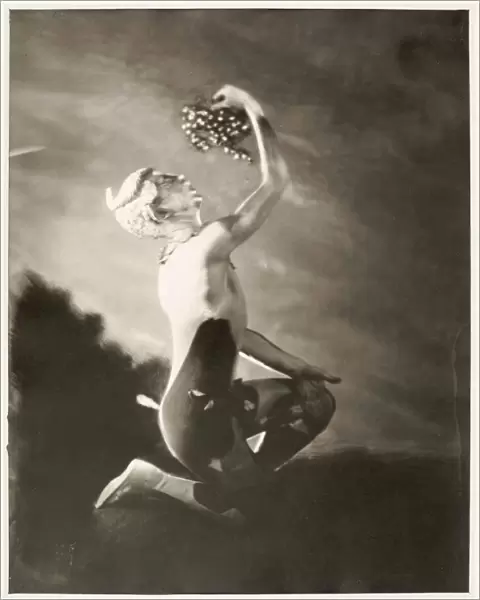 Leonide Massine in the Ballet L apres-midi d un faune (The Afternoon of a Faun), 1916