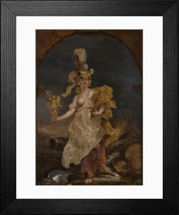 Framed Print : Allegorical Portrait of Marie de Medici (1575-1642) as Bellona, 1622 Framed Print : Allegorical Portrait of Marie de Medici (1575-1642) as Bellona, 1622