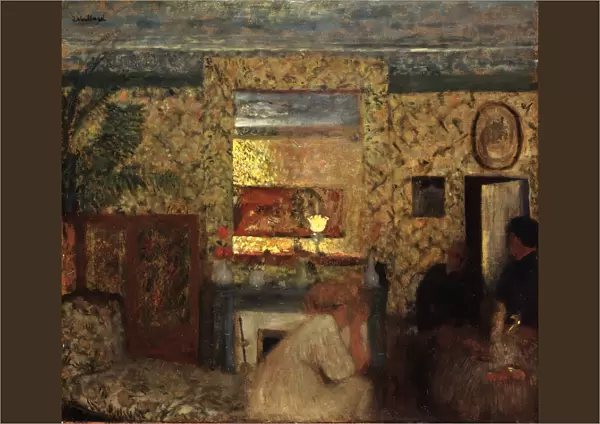 Le salon des Natanson, Rue Saint-Florentin, 1897-1898