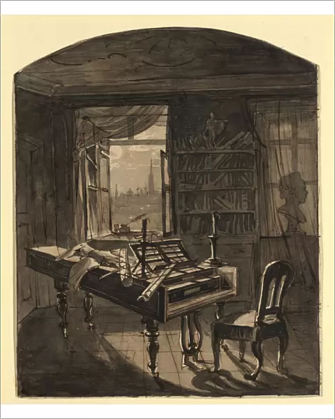 Beethovens Room, March 30, 1827, 1827