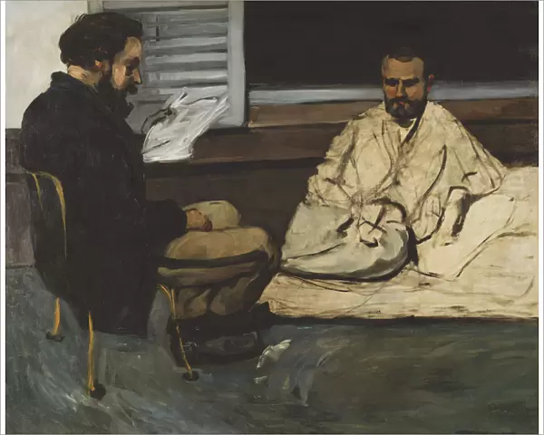 Paul Alexis reading to Emile Zola, 1869-1870