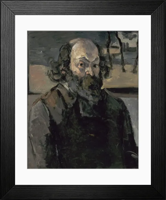 Framed Print : Self-Portrait, c. 1875