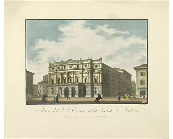 Teatro alla Scala, ca 1820