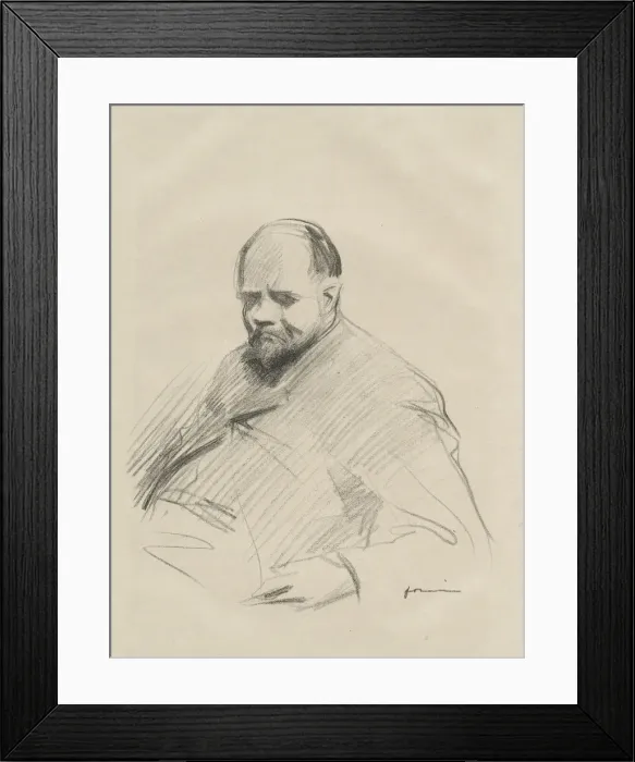 Framed Print : Portrait of Ambroise Vollard (1865-1939), c. 1910 Framed Print : Portrait of Ambroise Vollard (1865-1939), c. 1910
