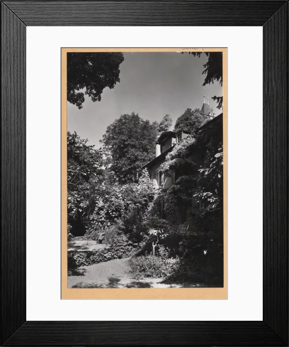 Framed Print : The House of Benjamin Constant in Geneve, Sous-Terre