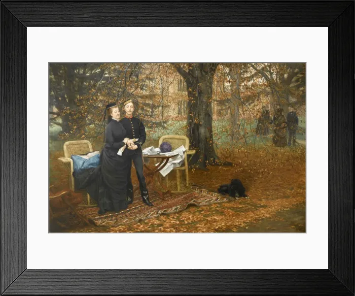 Framed Print : Empress Eugenie (1826-1920) and Louis-Napoleon Bonaparte (1856-1879), Prince Imperial Framed Print : Empress Eugenie (1826-1920) and Louis-Napoleon Bonaparte (1856-1879), Prince Imperial