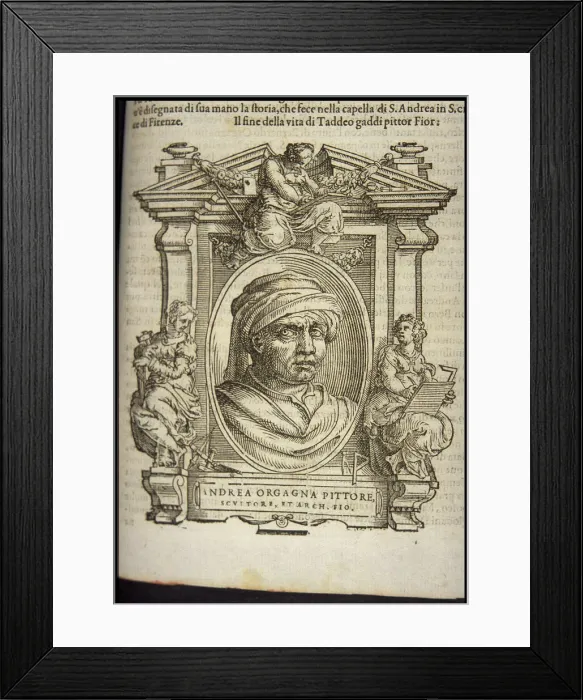 Framed Print : Orcagna, ca 1568 Framed Print : Orcagna, ca 1568