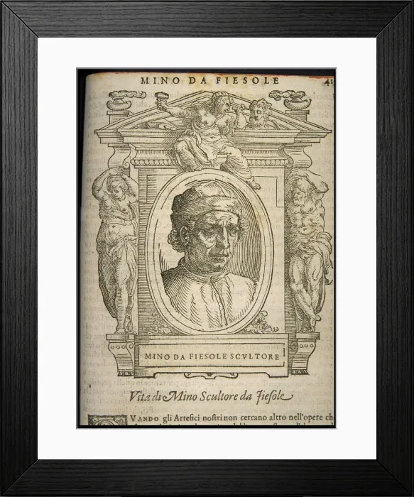 Framed Print : Mino da Fiesole, ca 1568