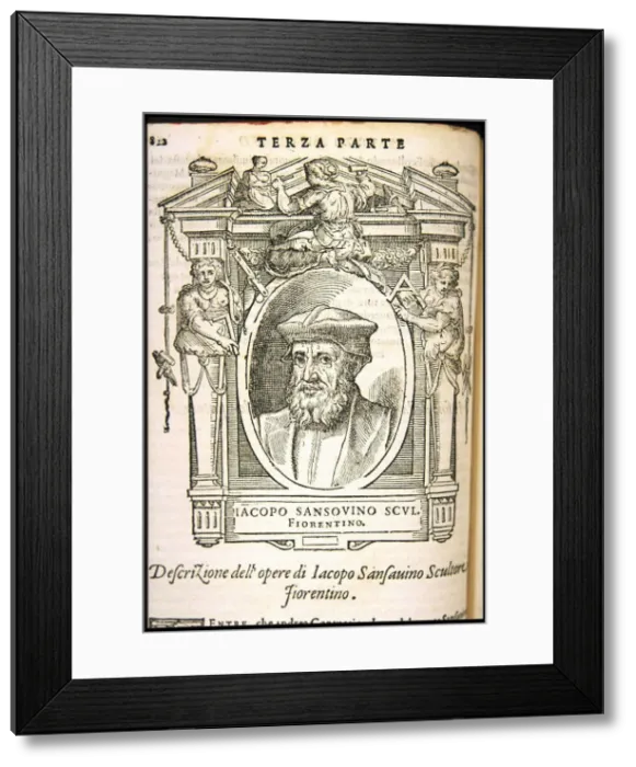Framed Print : Jacopo Sansovino, ca 1568