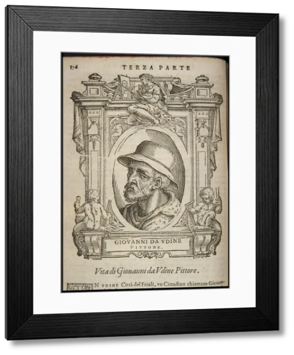 Framed Print : Giovanni da Udine, ca 1568 Framed Print : Giovanni da Udine, ca 1568