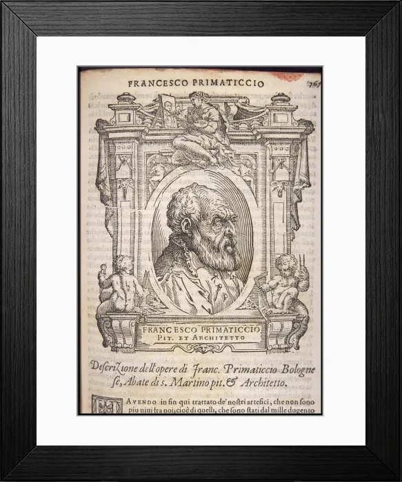 Framed Print : Francesco Primaticcio, ca 1568