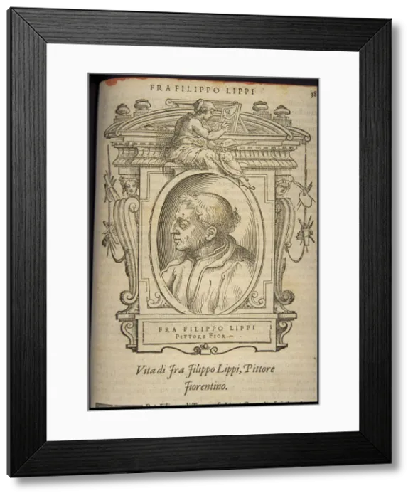 Framed Print : Fra Filippo Lippi, ca 1568 Framed Print : Fra Filippo Lippi, ca 1568