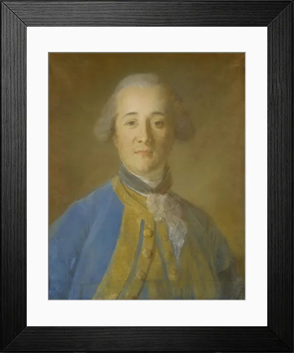 Framed Print : Portrait of Leonard de Majance de Camiran (1725-1801), ca 1756 Framed Print : Portrait of Leonard de Majance de Camiran (1725-1801), ca 1756
