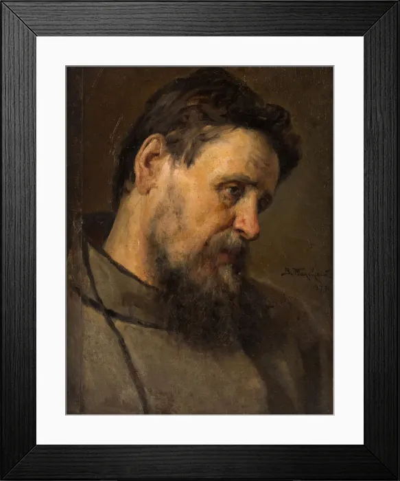 Framed Print : Portrait of Alexander Konstantinovich Soloviev (1846-1879), 1879 Framed Print : Portrait of Alexander Konstantinovich Soloviev (1846-1879), 1879