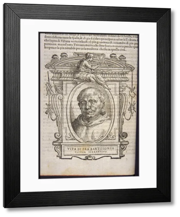 Framed Print : Fra Bartolomeo, ca 1568 Framed Print : Fra Bartolomeo, ca 1568