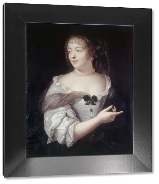 Portrait of Marie de Rabutin-Chantal, Marquise de Sevigne (1626-1696), ca 1665