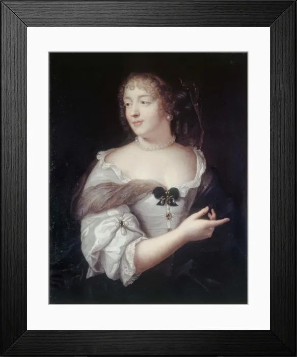 Framed Print : Portrait of Marie de Rabutin-Chantal, Marquise de Sevigne (1626-1696), ca 1665 Framed Print : Portrait of Marie de Rabutin-Chantal, Marquise de Sevigne (1626-1696), ca 1665