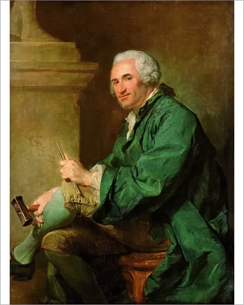 Portrait of the Sculptor Lambert-Sigisbert Adam (1700-1759), 1753