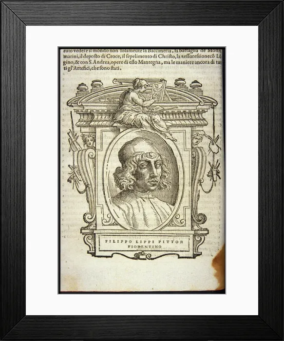 Framed Print : Filippino Lippi, ca 1568 Framed Print : Filippino Lippi, ca 1568