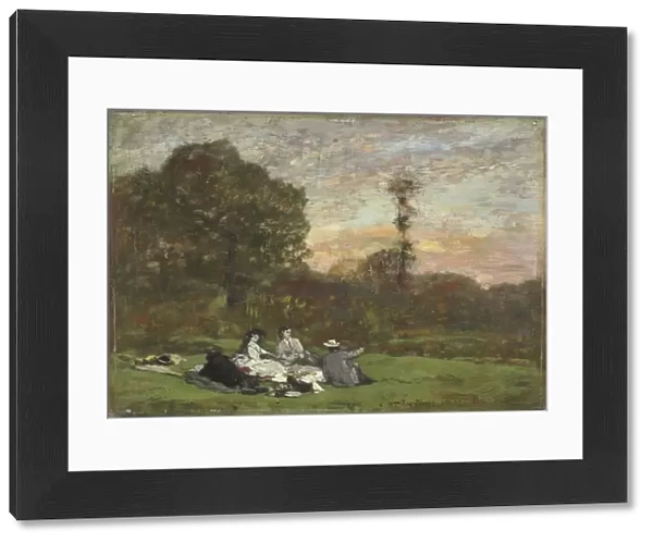 Luncheon on the Grass (Le dejeuner sur l herbe), 1866