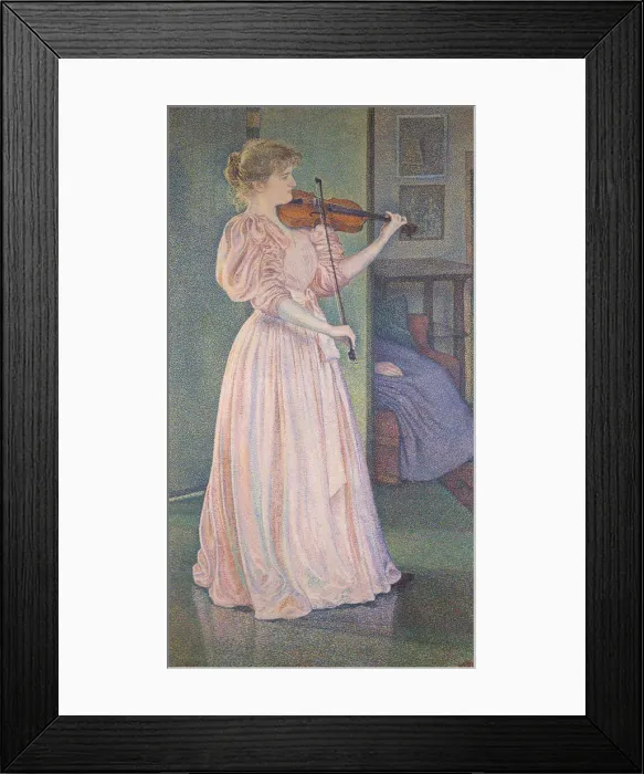 Framed Print : Portrait of the violinist Irma Sethe, 1894 Framed Print : Portrait of the violinist Irma Sethe, 1894