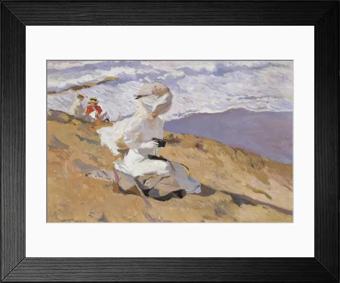 Framed Print : Biarritz, 1906 Framed Print : Biarritz, 1906