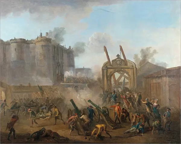 The Storming of the Bastille on 14 July 1789, c. 1789
