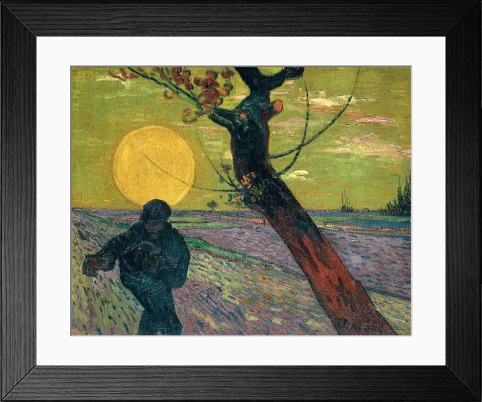 Framed Print : The sower, 1888 Framed Print : The sower, 1888