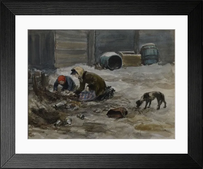 Framed Print : Hungry years in Petrograd (Drawn from nature), 1919 Framed Print : Hungry years in Petrograd (Drawn from nature), 1919