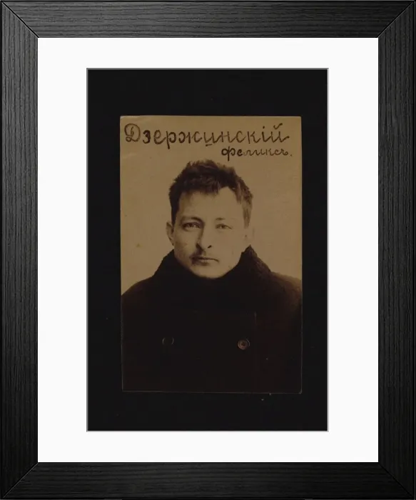 Framed Print : Felix E. Dzerzhinsky (Okhrana records 1883-1917), 1900s-1910s Framed Print : Felix E. Dzerzhinsky (Okhrana records 1883-1917), 1900s-1910s