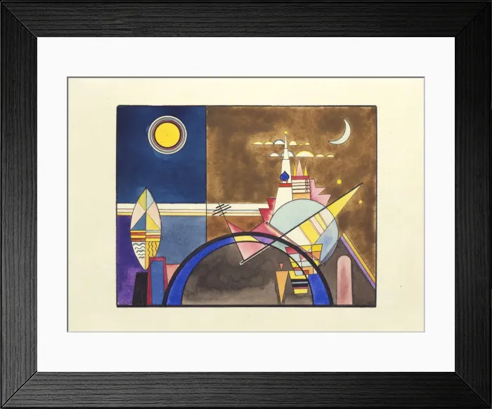 Framed Print : Picture XVI. The Great Gate of Kiev. Stage design for Pictures at an Exhibition by Framed Print : Picture XVI. The Great Gate of Kiev. Stage design for Pictures at an Exhibition by