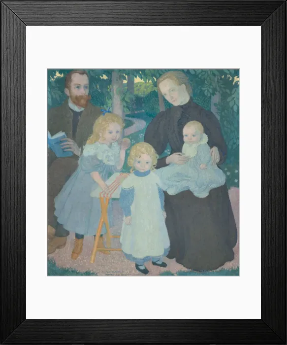 Framed Print : La famille Mellerio, 1897 Framed Print : La famille Mellerio, 1897