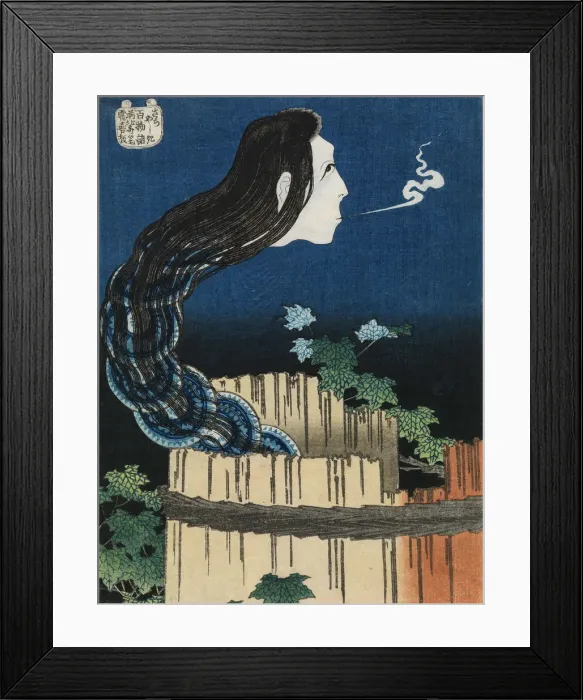 Framed Print : The Mansion of the Plates (Sara yashiki), from the series One Hundred Ghost Stories Framed Print : The Mansion of the Plates (Sara yashiki), from the series One Hundred Ghost Stories